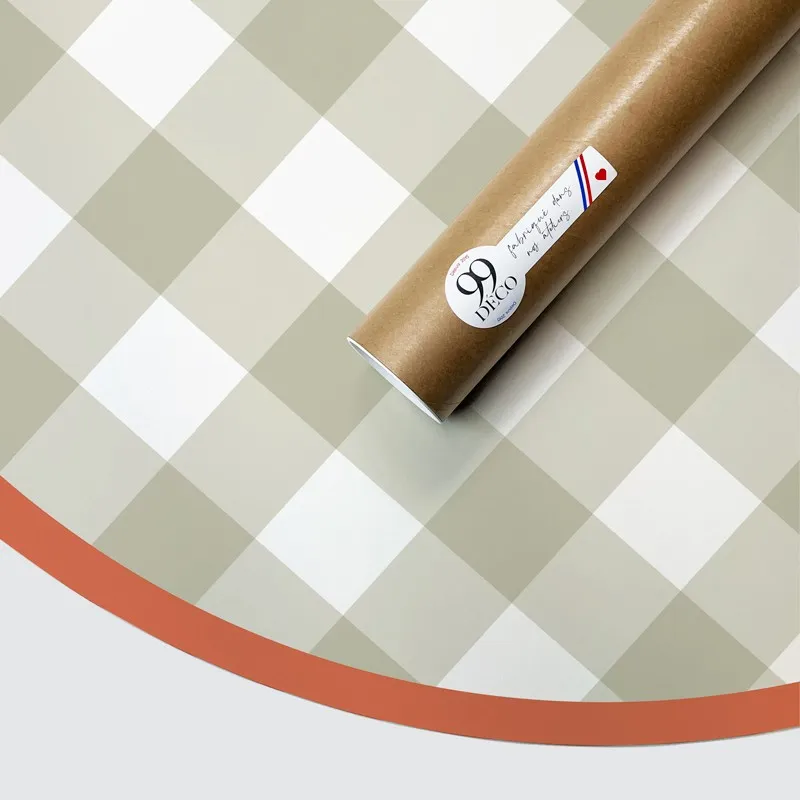 Vichy Vert Pastel